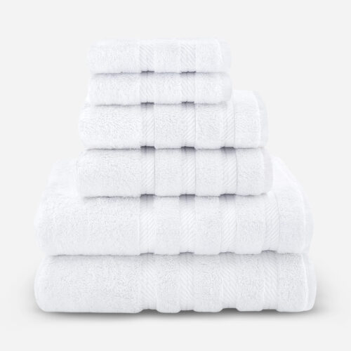 Towel Mandales 30x30, White, 500g