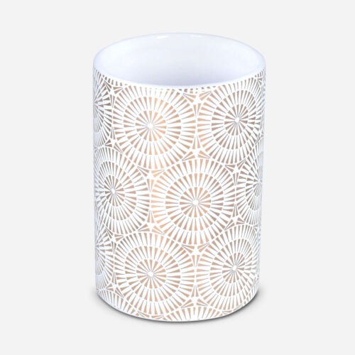 Glass - Gold Circles